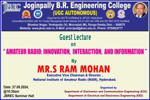 GUEST LECTURE ON 27.9.2024