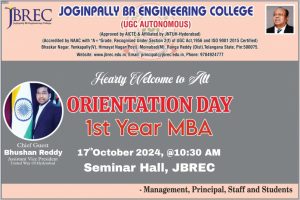 Orientation MBA